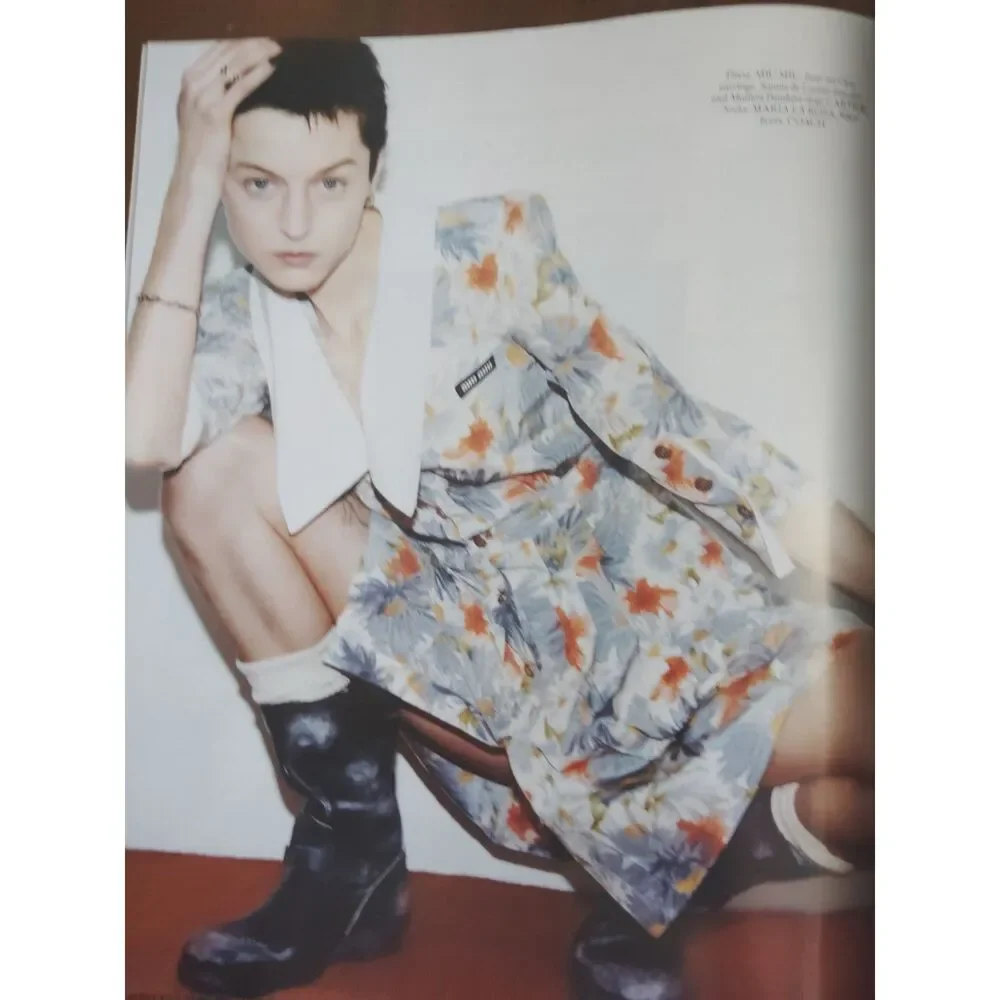 Emma Corrin The Freedom Issue June/July 2024 Harper's Bazaar Magazine